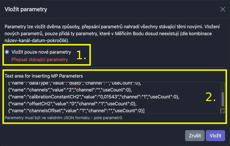 Tvorba parametru obrázků
